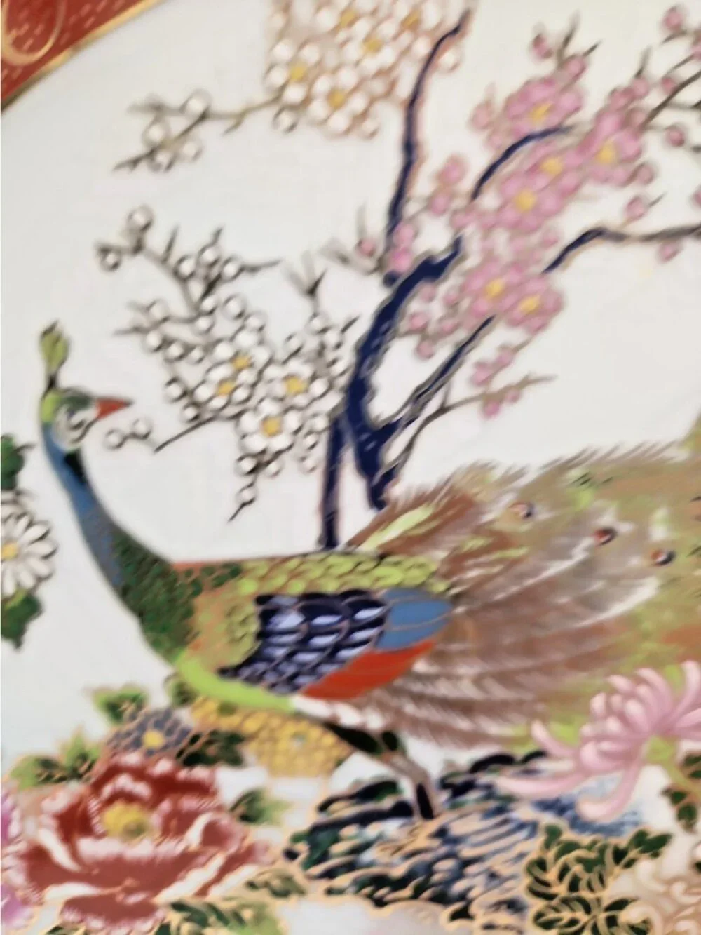 Vintage Satsuma Japanese Plate 10.5